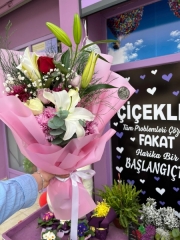 Sevgiliye lux buket
